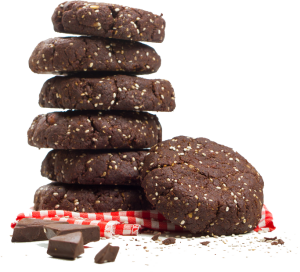 Cookies with chia seeds