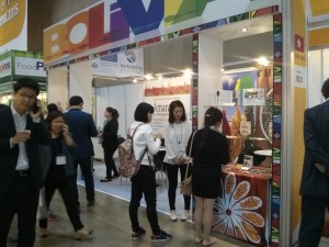 Goldfoods stand in Seoul Food Fair 2015 