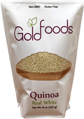 Organic Royal White Quinoa By Food To Live – Non-GMO, Kosher, Vegan – 1 Oz Serving
