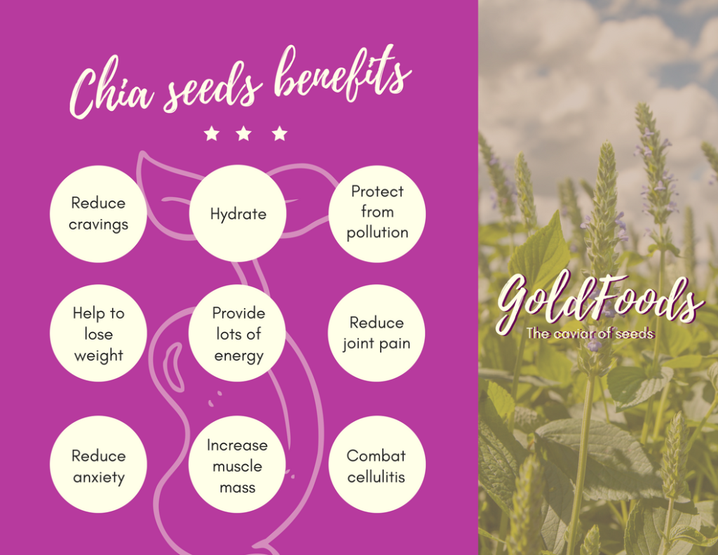 Chia seeds benefits info